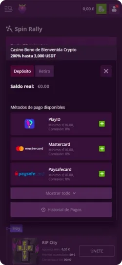Bonos en App Malina Casino