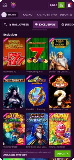 Bonus Crab en App Malina Casino