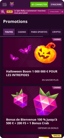 Malina Casino App Boni