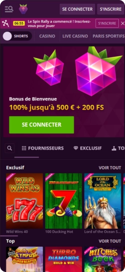 Malina Casino App Startseite