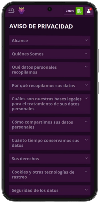 Seguridad de la aplicación