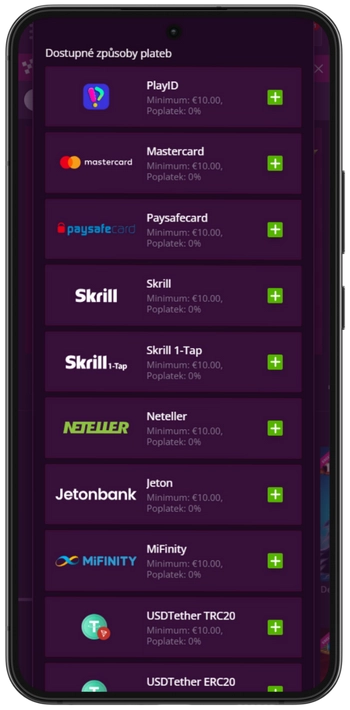 Zadání e-mailu a telefonu