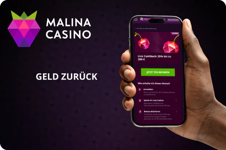 Geld zurück Malina Casino