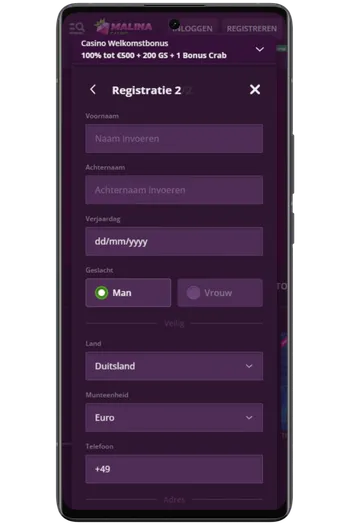 Open je spelersaccount in het profielgedeelte